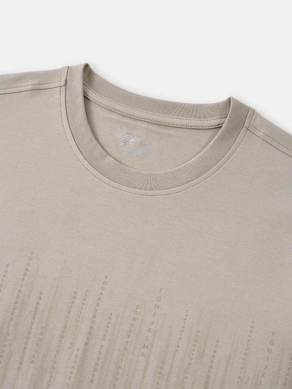 Áo Thun Nam Ngắn Tay 5S FASHION Chất COTTON SORONA GRAPHIC TEE M0ATS26039