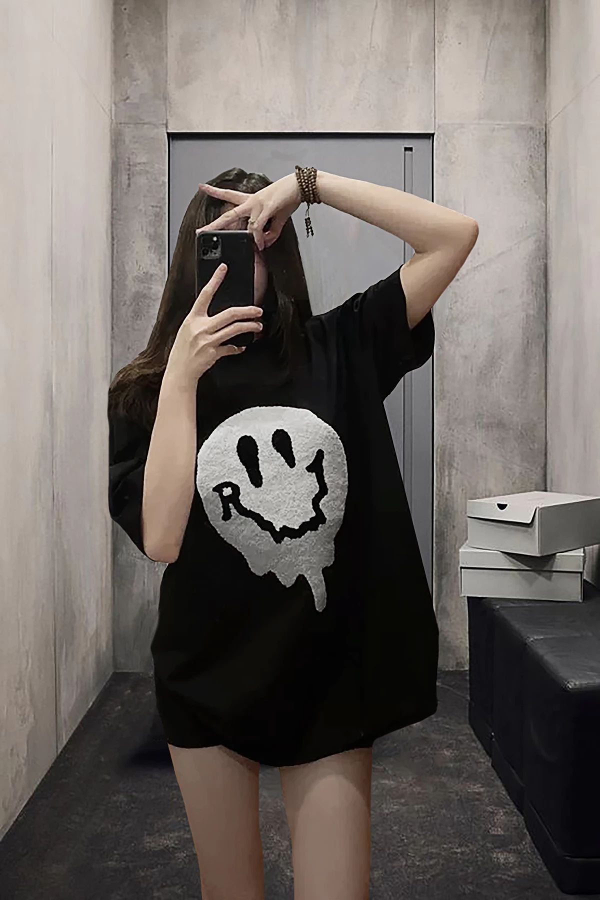 RNC Chenille Embroidery R'FACE Tee - Áo Thun Thêu Xù 3D Brand REUNION