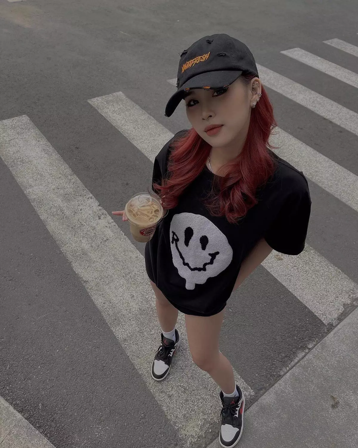 RNC Chenille Embroidery R'FACE Tee - Áo Thun Thêu Xù 3D Brand REUNION