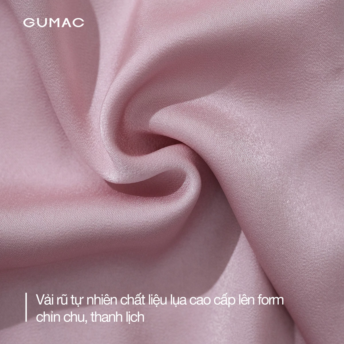 [NHẬP MÃ AFFTHAG GIẢM 99K] Áo Kiểu Nữ GUMAC Áo Sơ Mi Công Sở Peplum Vạt Đắp Tay Liền Chất Lụa Sang Trọng LAF1104