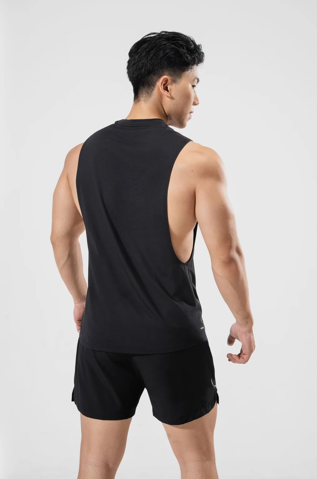 Áo ba lỗ nam Drop Arm Gym thể thao vải Mesh Peach co giãn thấm hút Coolmate