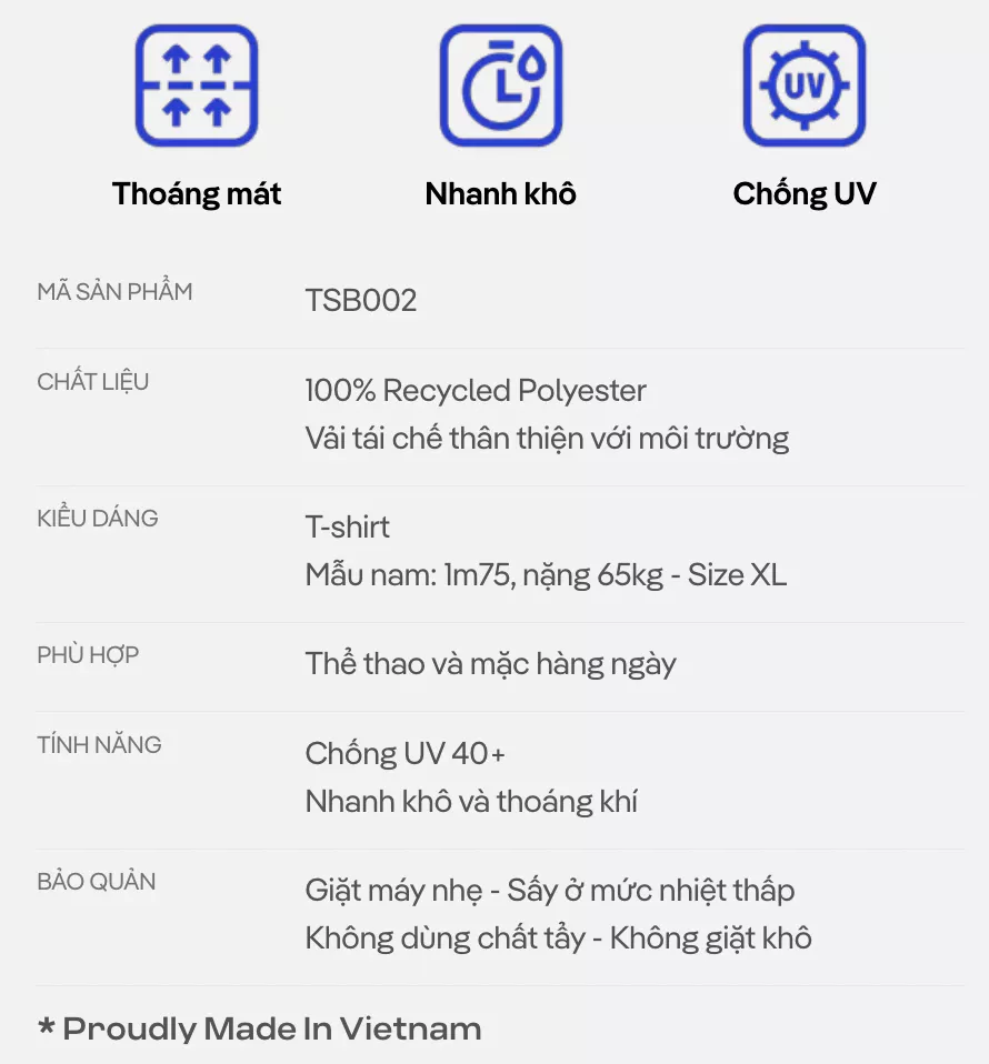 COMBO 2 ÁO THUN thể thao Essentials công nghệ Exdry 2.0 tập Gym Pickleball thoáng khí Coolmate