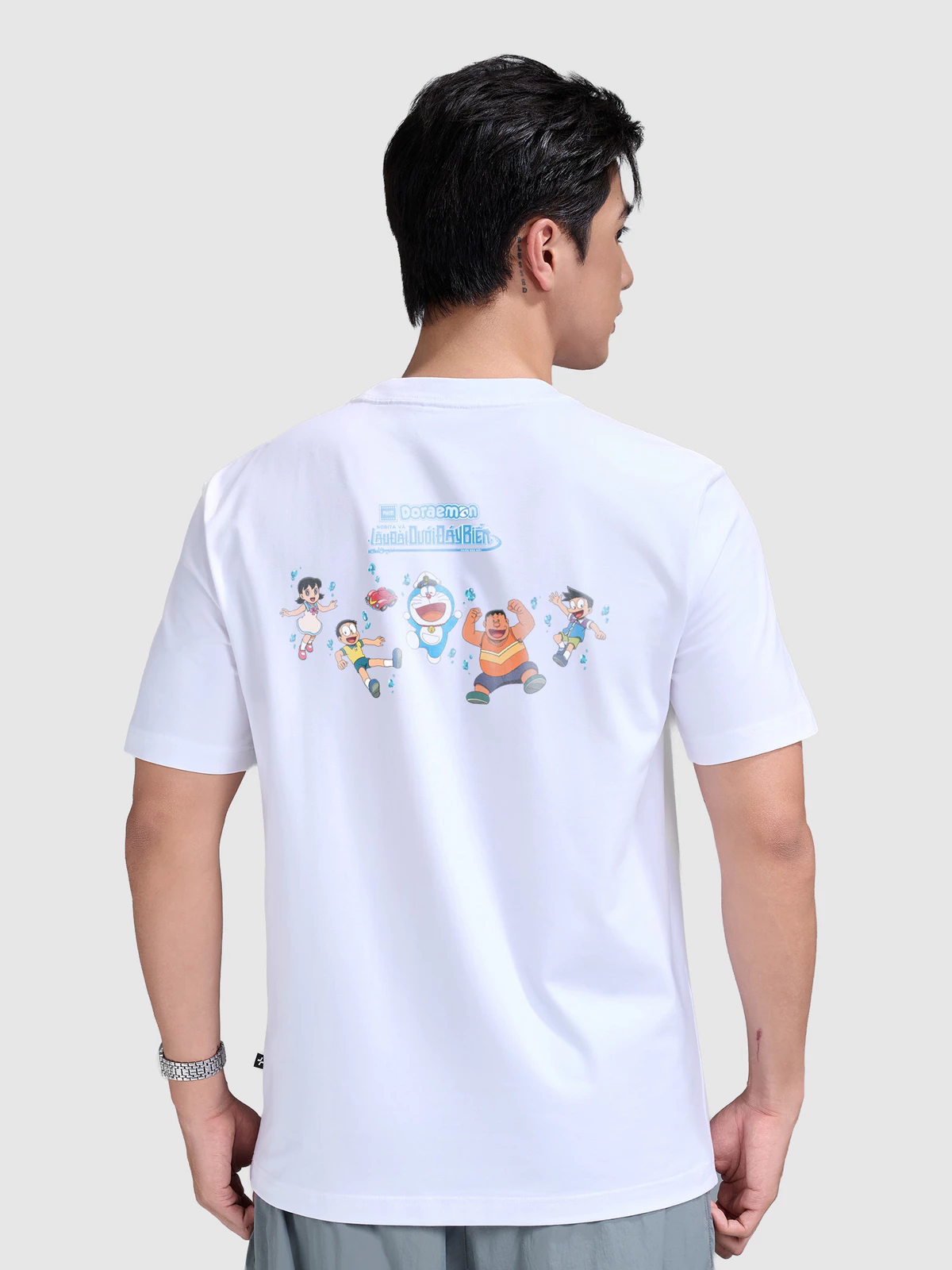 [MUA 2 GIẢM 5%][MỚI - BST DORAEMON]Áo thun Tshirt nam nữ Regular Fit 100% Cotton 180gsm IN Doraemon - Coolmate