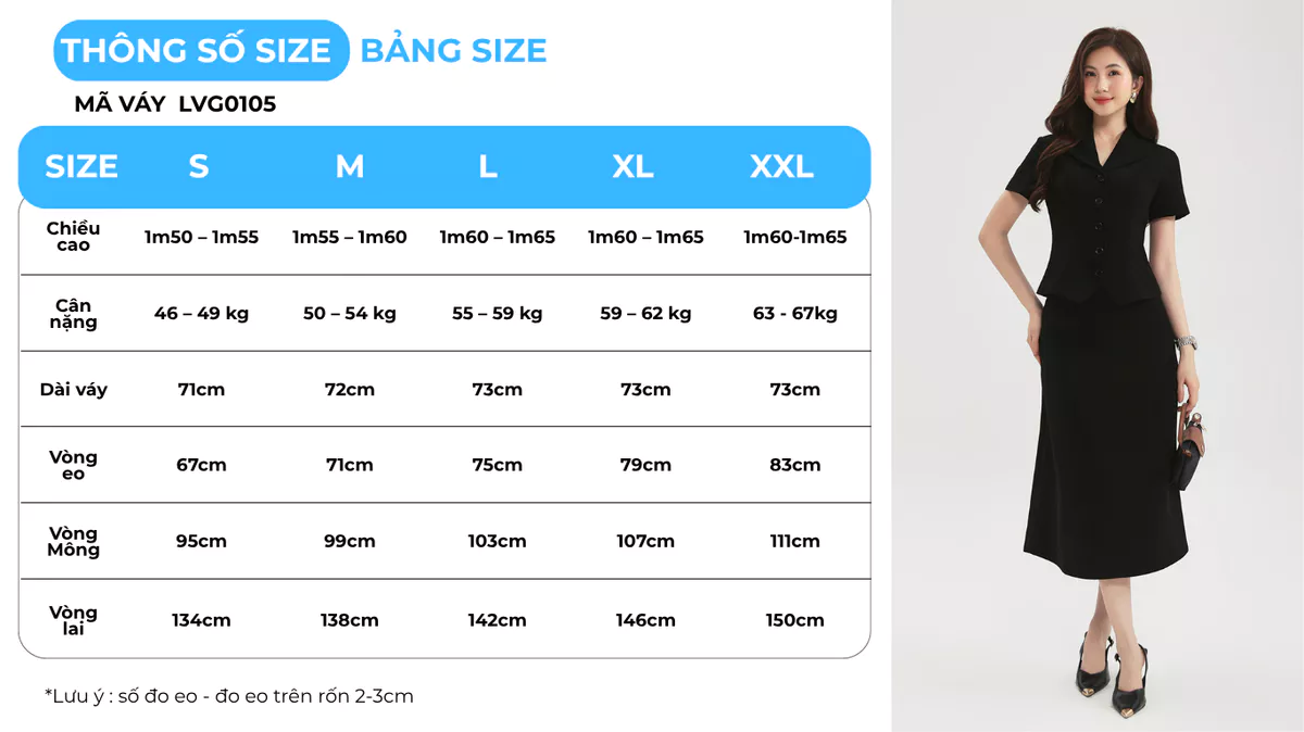 Set lẻ Áo nữ GUMAC peplum cổ sam tôn dáng LAG0106 - Chân váy nữ dáng A LVG0105 - LVG0114