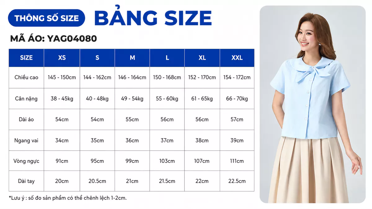 [NHẬP MÃ AFFTHAG GIẢM 99K] Áo Kiểu Nữ Gmorning - GUMAC Áo Sơ Mi Dáng Lửng Chất Kate Cổ Cách Điệu Thắt Nơ YAG04080