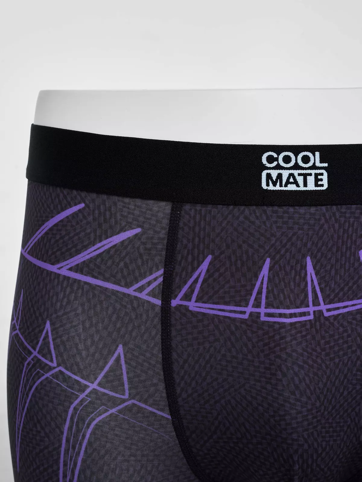 [MUA 2 GIẢM 5%][BST MARVEL]Quần lót nam Trunk Black Panther, Quần sịp chiến binh báo đen mềm mại Coolmate