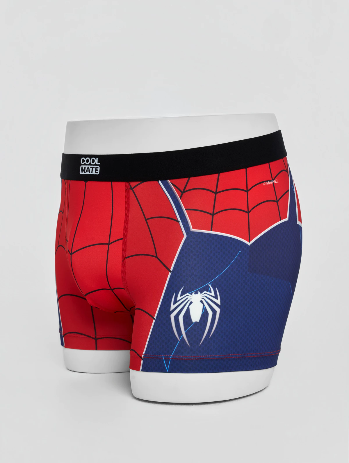 [BST MARVEL]Quần lót nam Trunk Spiderman II, Quần sịp người nhện mềm mại, co giãn, thấm hút Coolmate