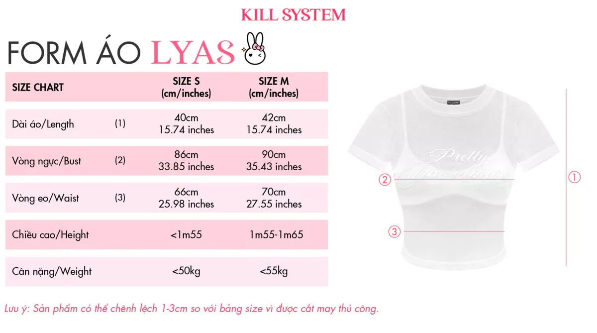 Áo thun xuyên thấu sexy tôn dáng LYAS kèm bra - 𝐊𝐈𝐋𝐋 𝐒𝐘𝐒𝐓𝐄𝐌