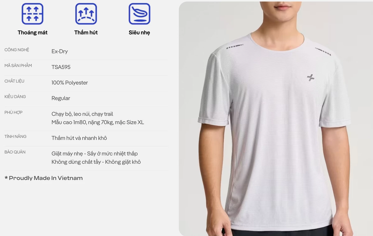[VÕ HÀ LINH X COOLMATE]Set đồ thể thao nam chạy bộ Áo Thun Essentials và Quần short Swift Run thoáng khí Coolmate
