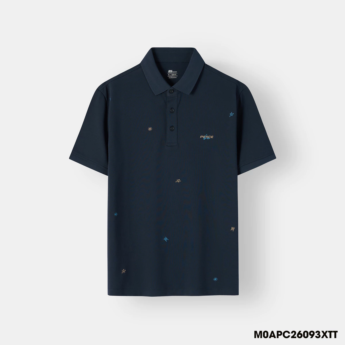 Áo Polo Nam 5S FASHION Thêu Họa Tiết Lịch Lãm Phom Slimfit M0APC26093