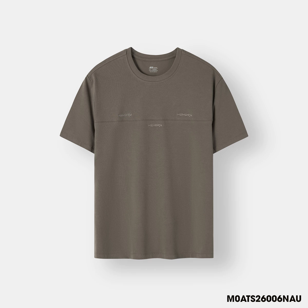 Áo Thun Nam 5S FASHION Họa Tiết Chữ Thêu Phom Slimfit Khỏe Khoắn M0ATS26006