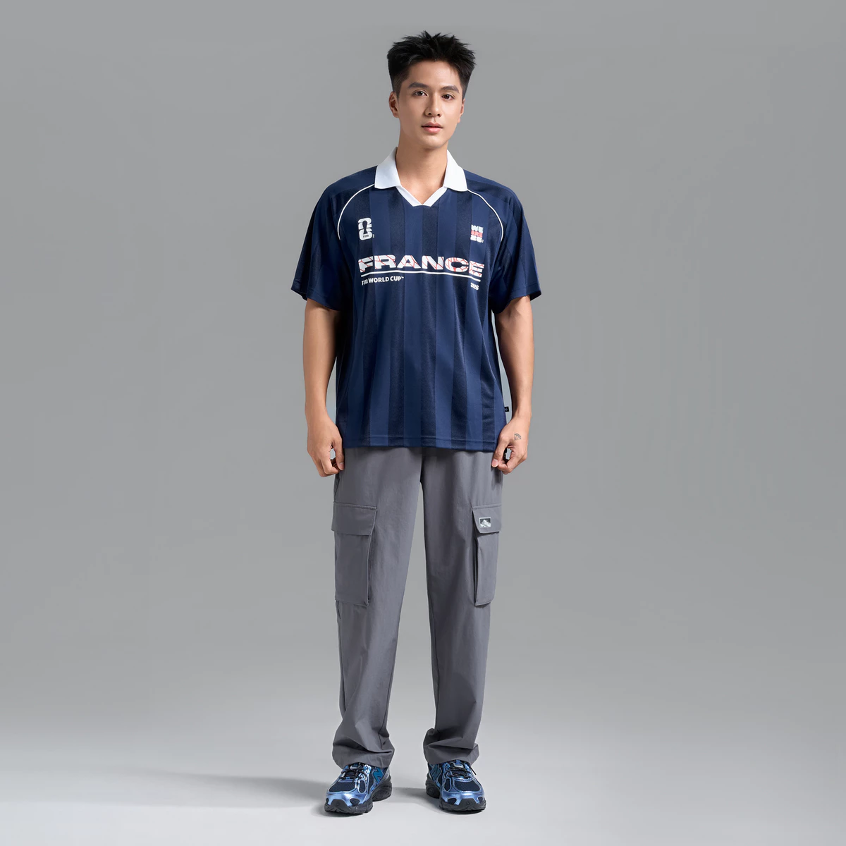 [VOUCHER 45%]BST Áo thun Polo Unisex Nam Nữ World Cup Edition 26, Áo cổ vũ bóng đá Bồ Đào Nha, Argentina, Pháp,..