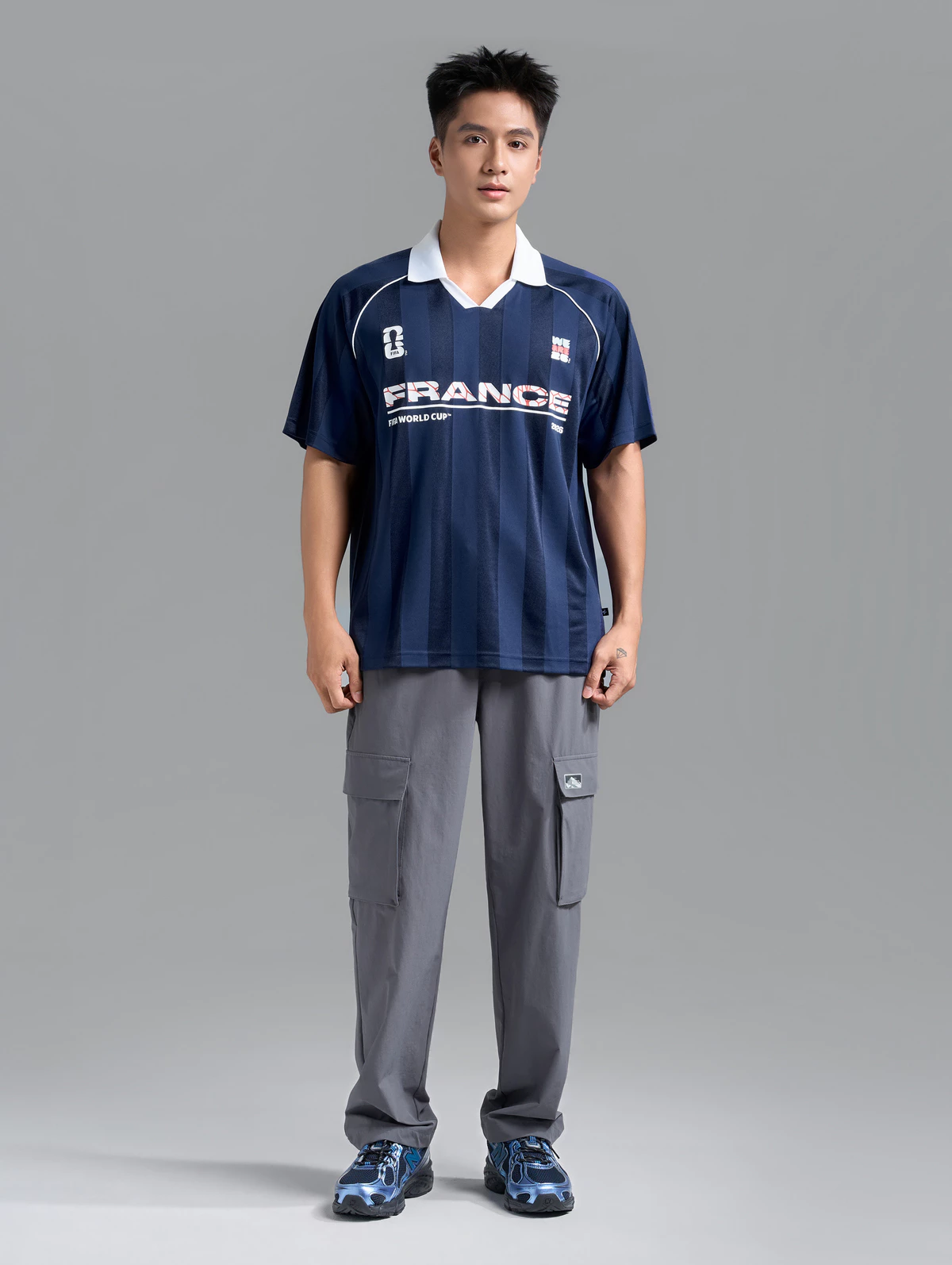 [VOUCHER 45%]BST Áo thun Polo Unisex Nam Nữ World Cup Edition 26, Áo cổ vũ bóng đá Bồ Đào Nha, Argentina, Pháp,..