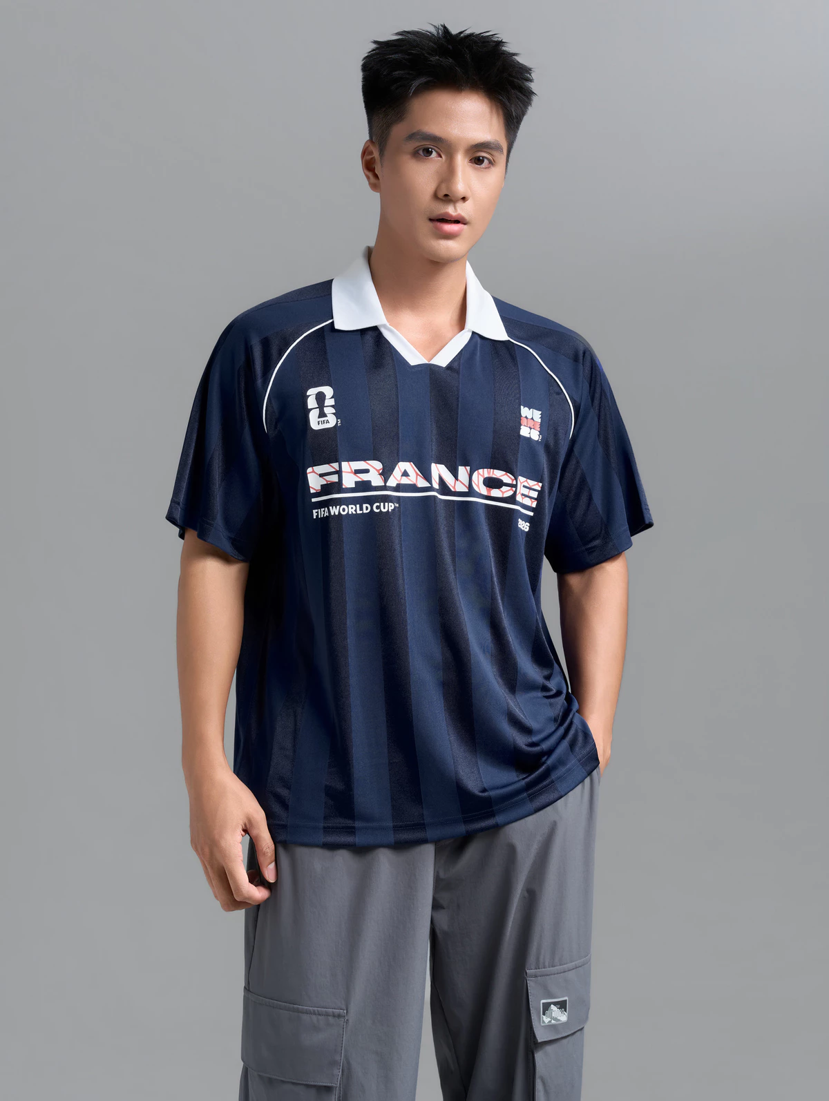 [VOUCHER 45%]BST Áo thun Polo Unisex Nam Nữ World Cup Edition 26, Áo cổ vũ bóng đá Bồ Đào Nha, Argentina, Pháp,..