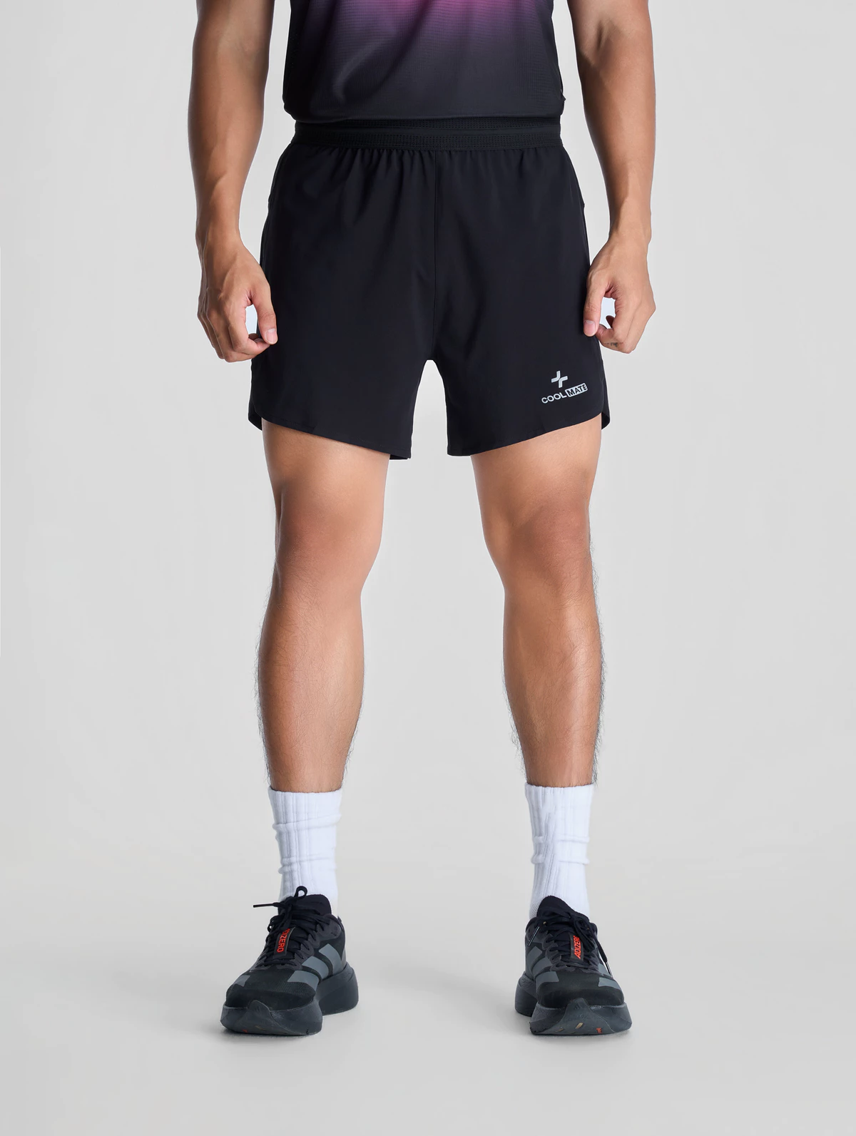 Quần shorts nam thể thao chạy bộ CoolFast 5inch không đường may giảm ma sát Coolmate