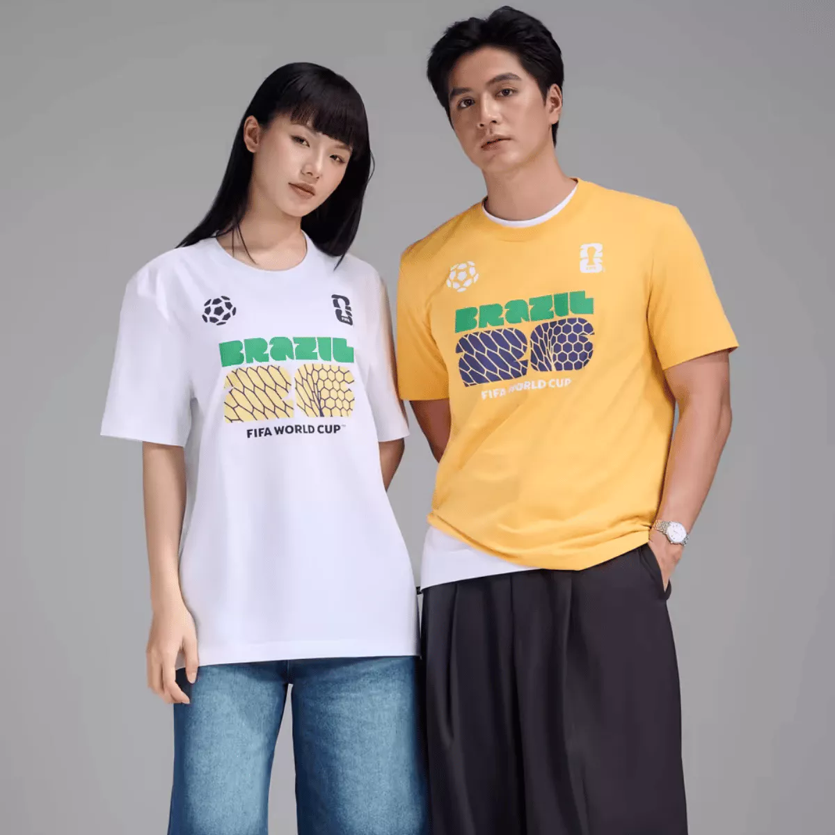 BST Áo thun Tshirt nam nữ Cotton Compact World Cup Edition 26, Áo cổ vũ đội tuyển bóng đá quốc gia