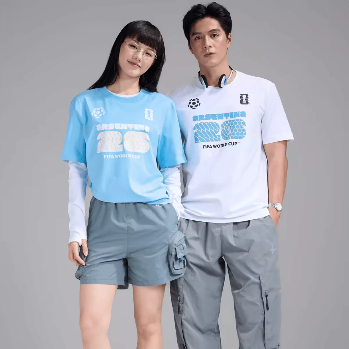 BST Áo thun Tshirt nam nữ Cotton Compact World Cup Edition 26, Áo cổ vũ đội tuyển bóng đá quốc gia