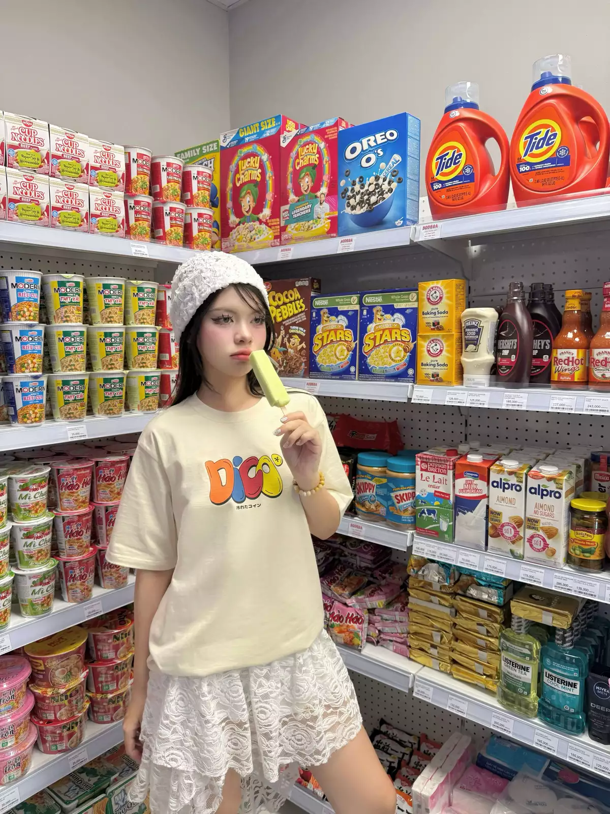 Áo Thun DirtyCoins Dico Multicolor Typo T-shirt