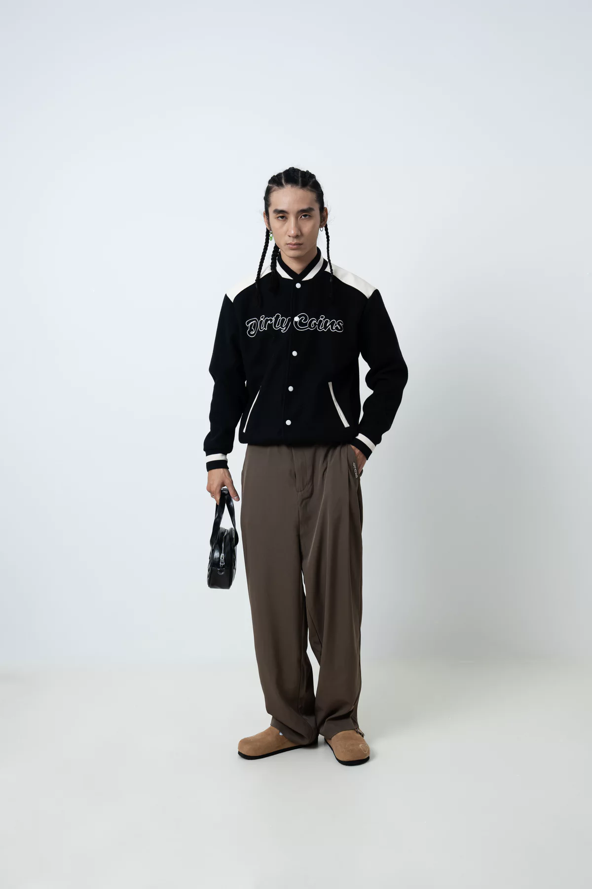 Áo Khoác DirtyCoins University Felt Varsity Jacket