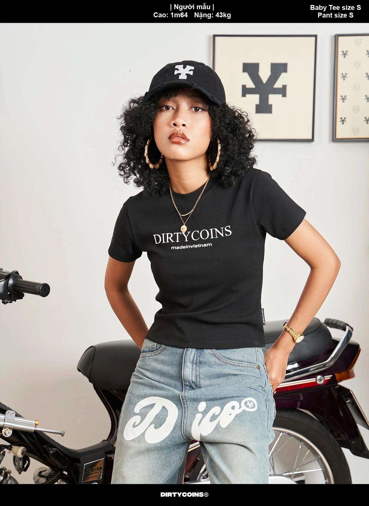 Nón DirtyCoins Y Logo Cap
