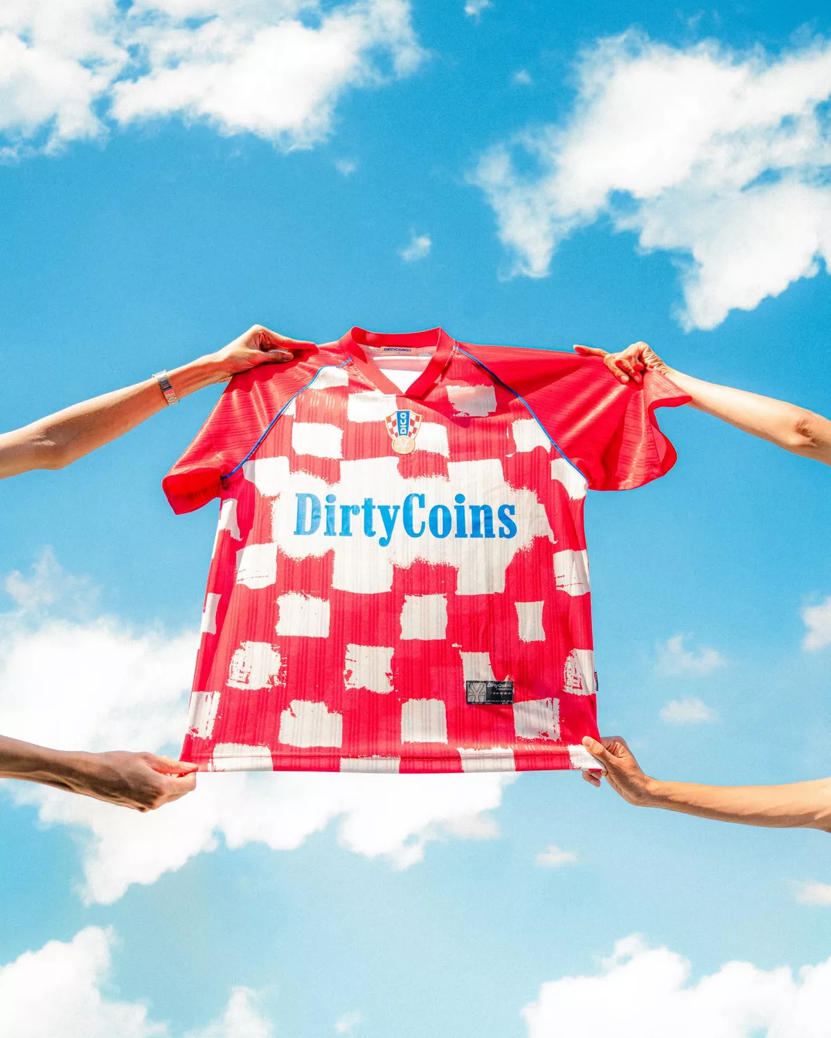 Áo Thun DirtyCoins Soccer Jersey Checker