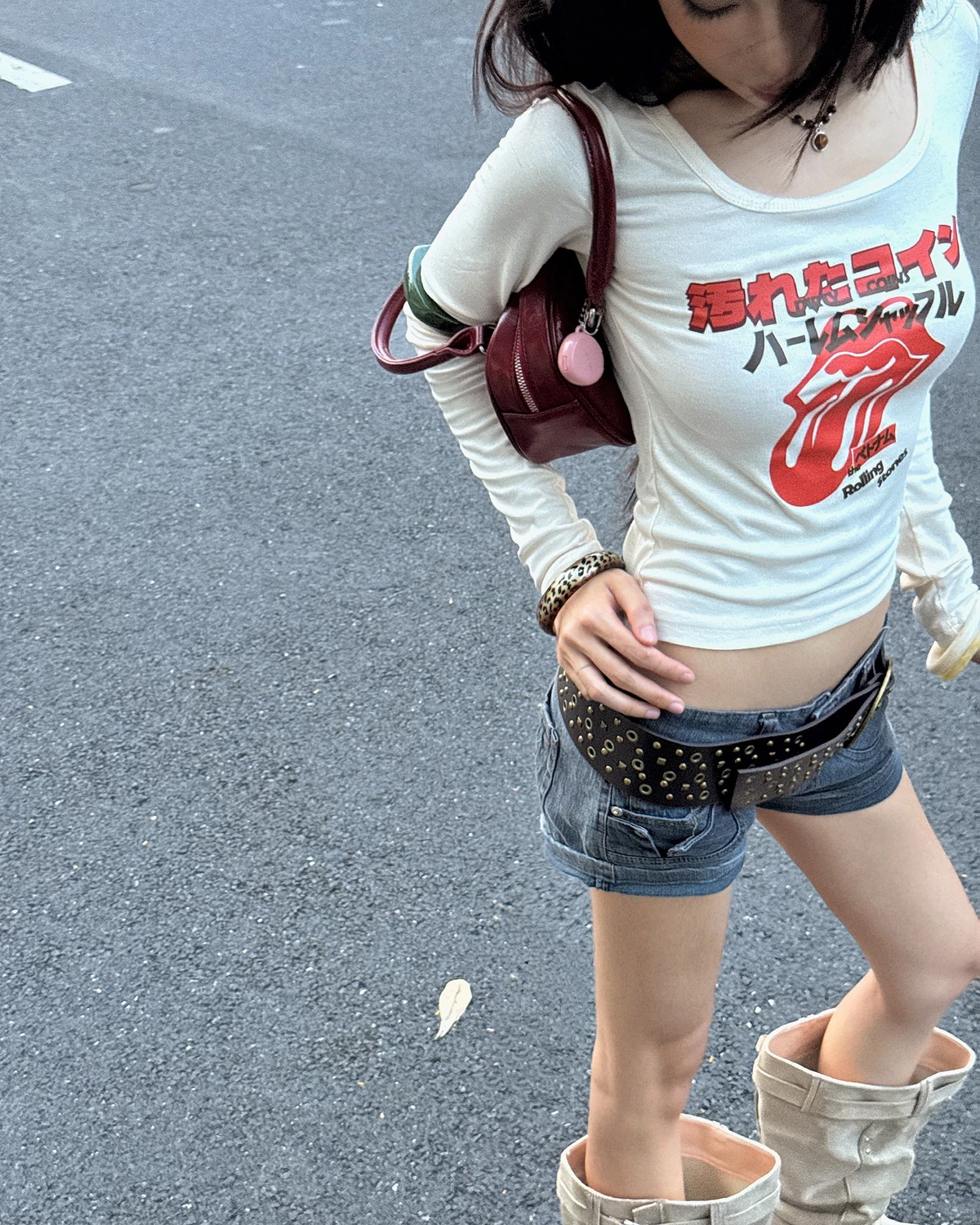 [DCxRS] Áo Thun Tay Dài Fitted Japan Inspired