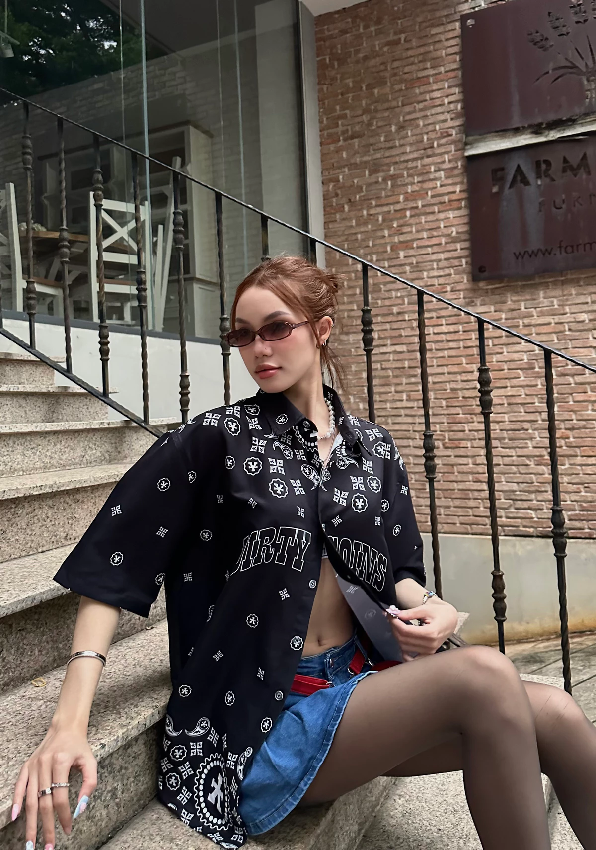 Áo Sơ Mi DirtyCoins University Bandana
