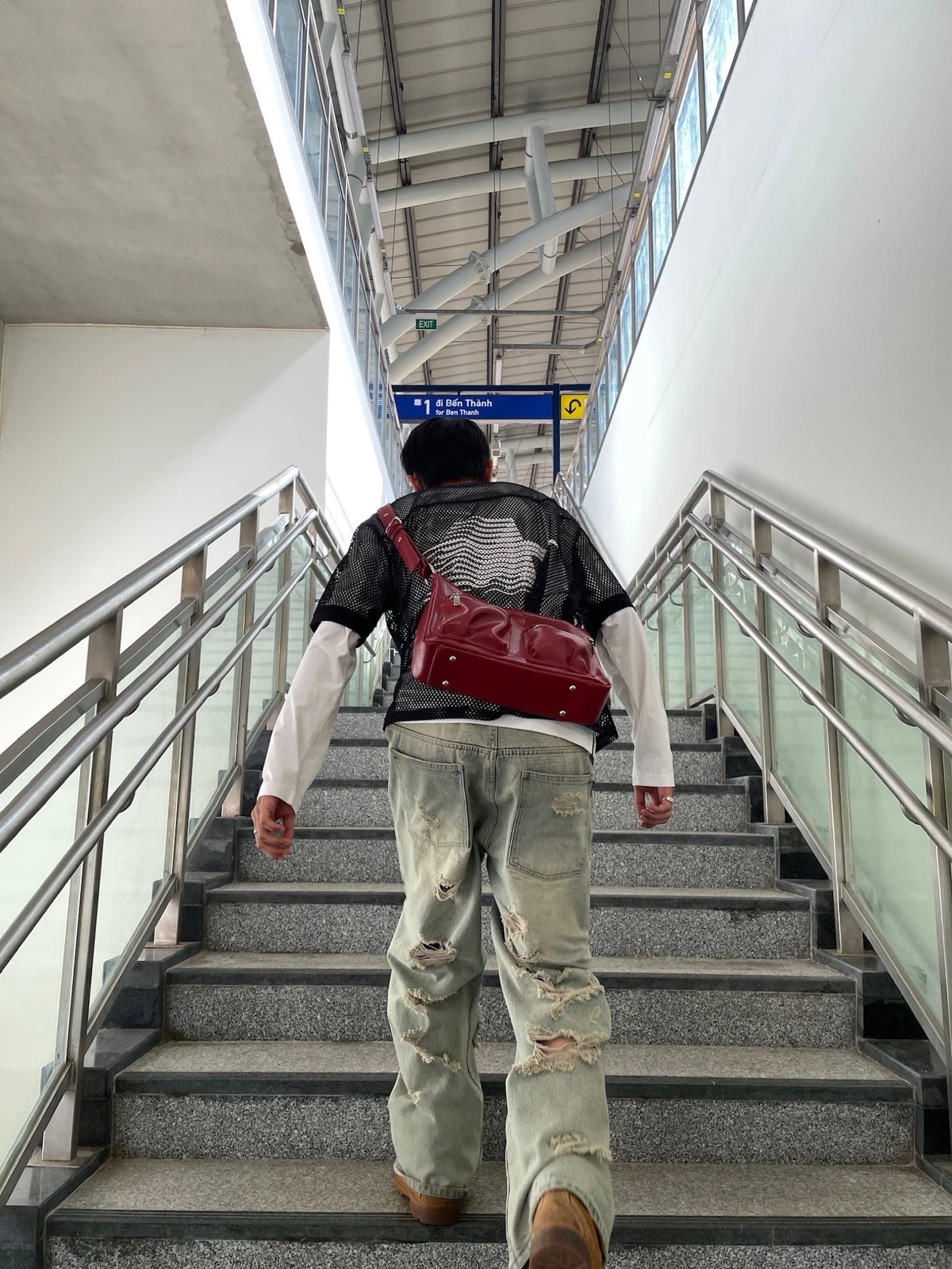 Quần DirtyCoins Denim Pants Baggy Destroy