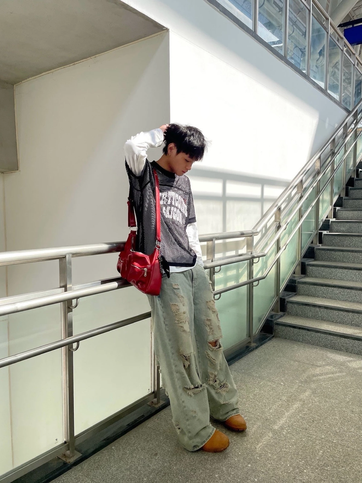 Quần DirtyCoins Denim Pants Baggy Destroy