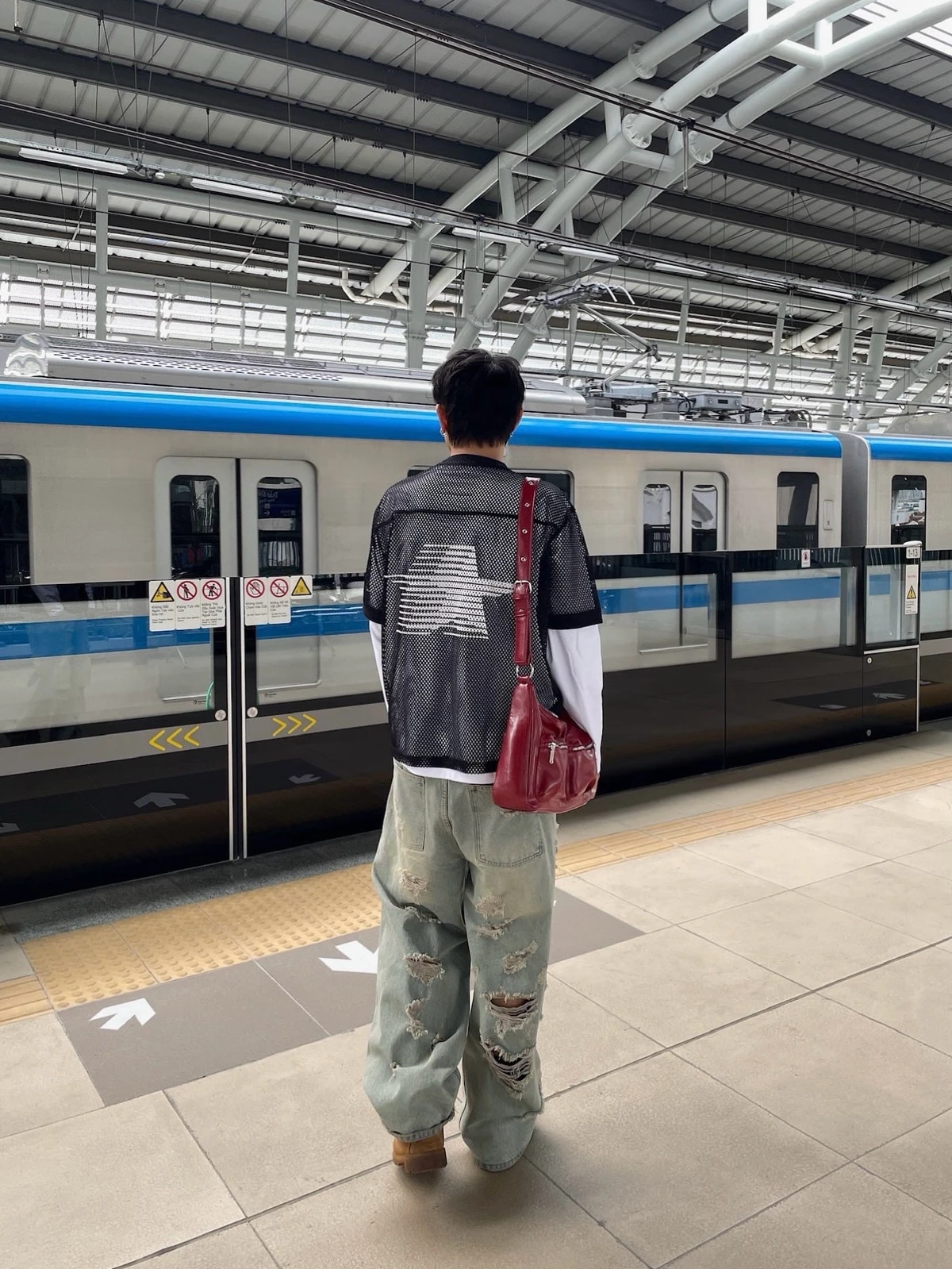 Quần DirtyCoins Denim Pants Baggy Destroy