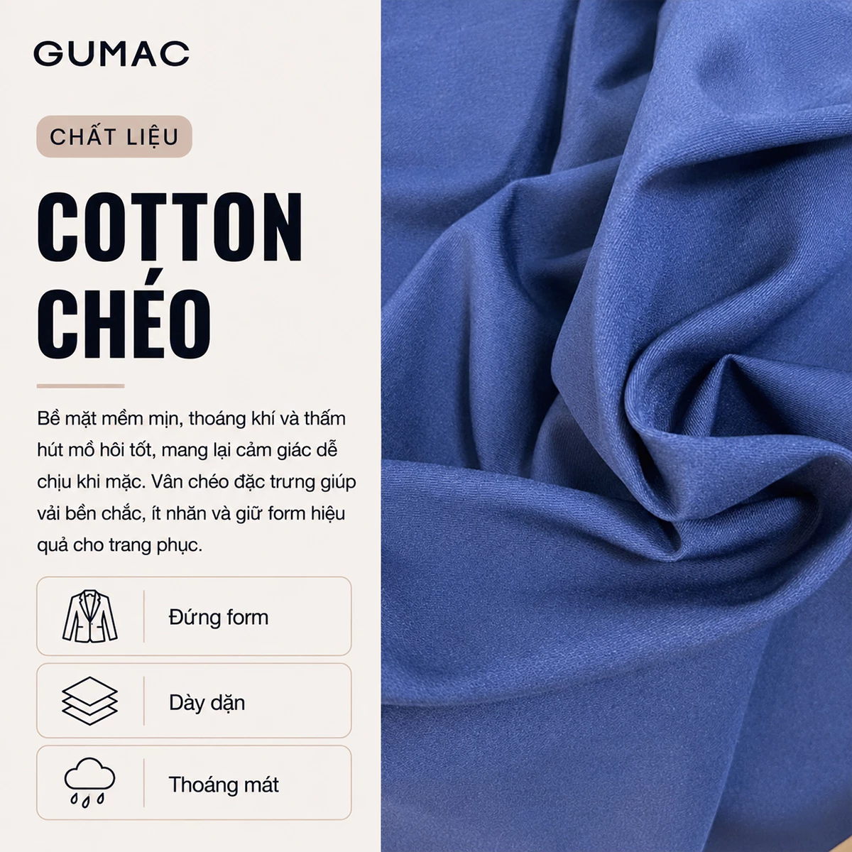 Đầm Chữ A Nữ GUMAC Váy Công Sở Xòe Bigsize Phối Cổ Bâu Sen Tiểu Thư Có Túi Vải Cotton LDE0821