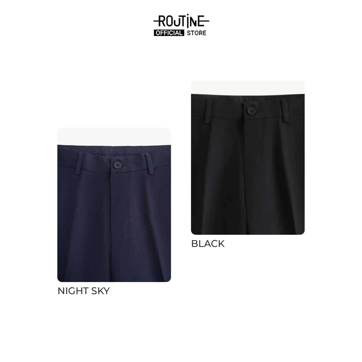 [20.9 TẶNG QUẦN] Quần Tây Dài Nam Form Slim - Routine 10F25PFO020