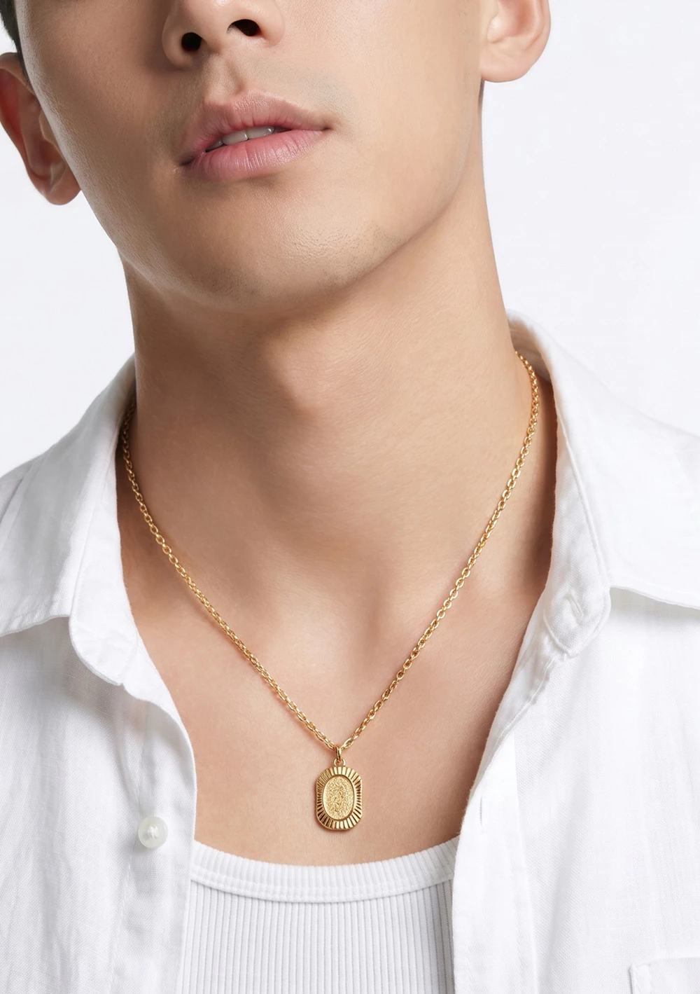 Bộ Sưu Tập Dây Chuyền Nam Curnon Tiny Collection - Trang Sức Vòng Xích Phong Cách Mạnh Mẽ, Cá Tính