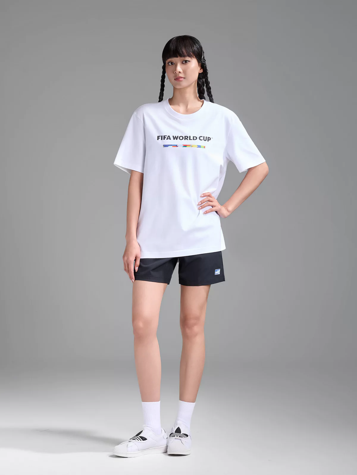 Áo thun Tshirt nam nữ unisex Cotton Compact World Cup - MS10, Áo cổ vũ đội tuyển đá bóng Argentina COOLMATE