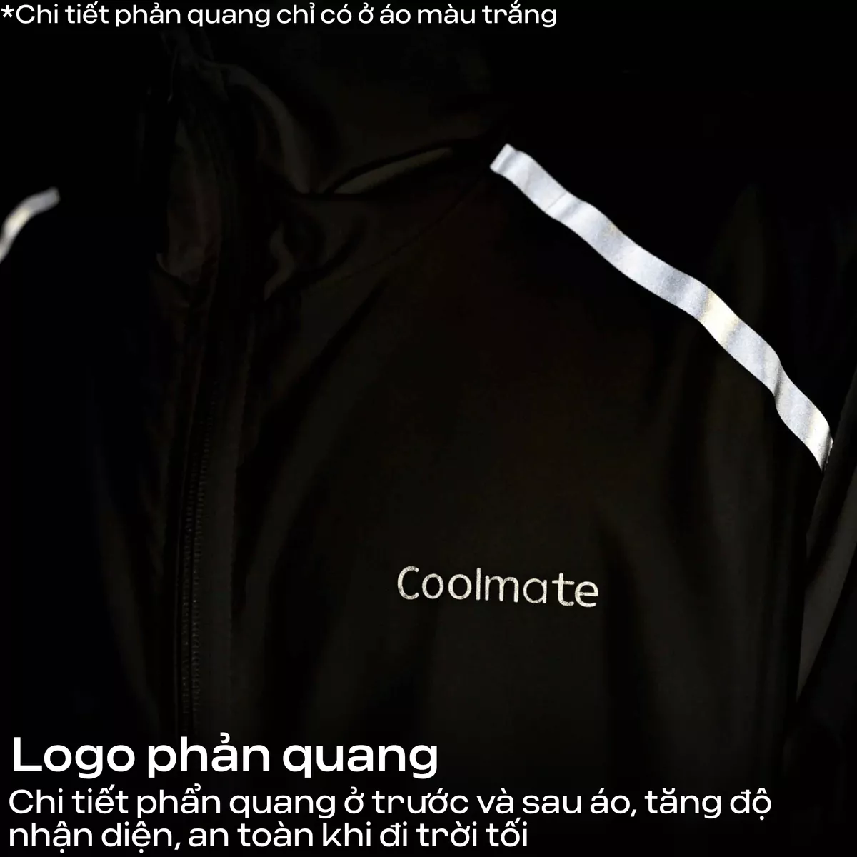 Áo khoác Daily Wear trượt nước chống UV, áo khoác bốn mùa siêu nhẹ có mũ đa năng mặc hàng ngày leo núi trekking Coolmate