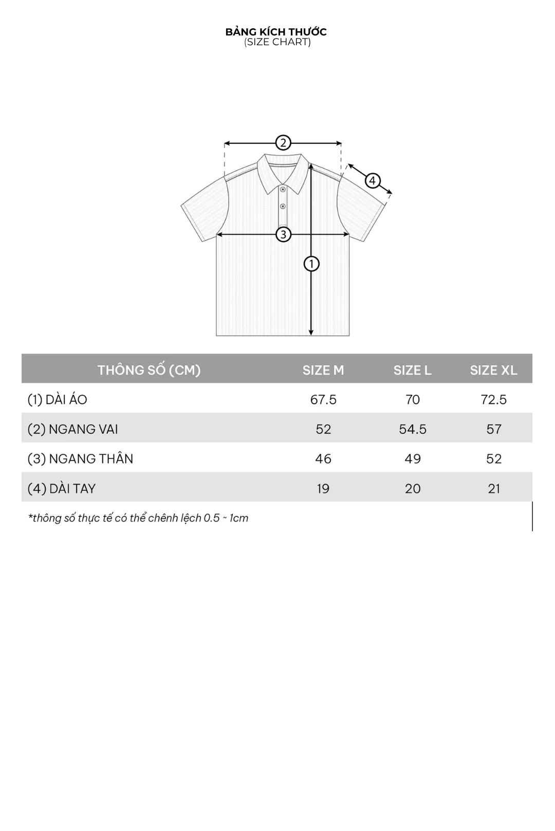Áo Thun Knit Polo Premium Garment - White Green