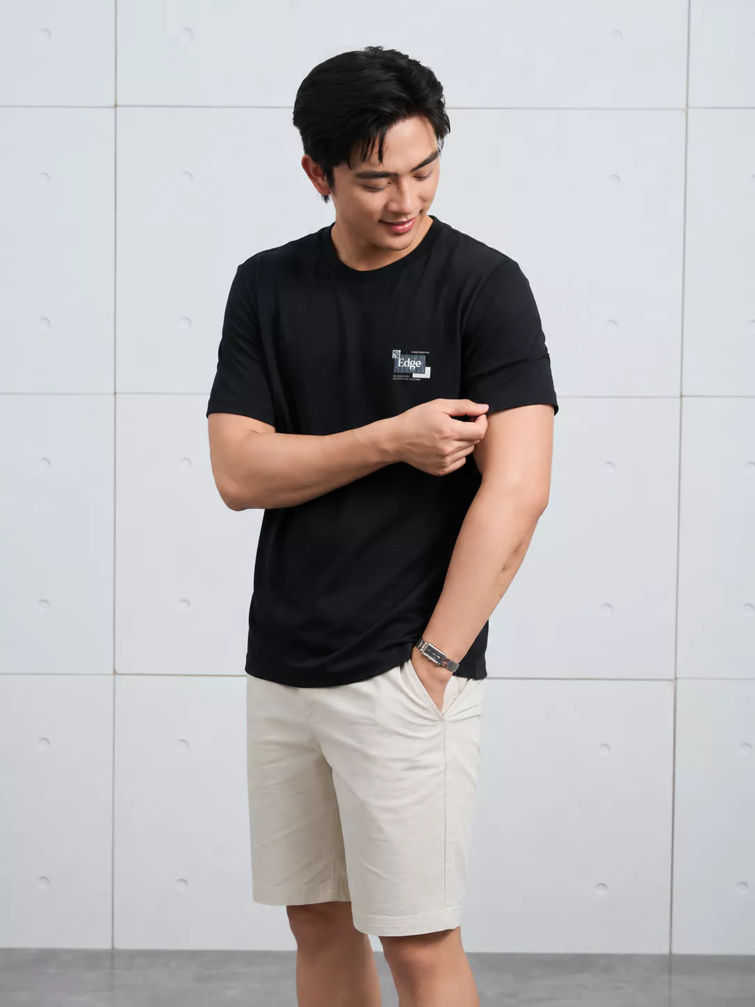 Áo Thun Nam Ngắn Tay 5S FASHION Phong Cách Trẻ Trung Phom SLIMFIT M0ATS26030