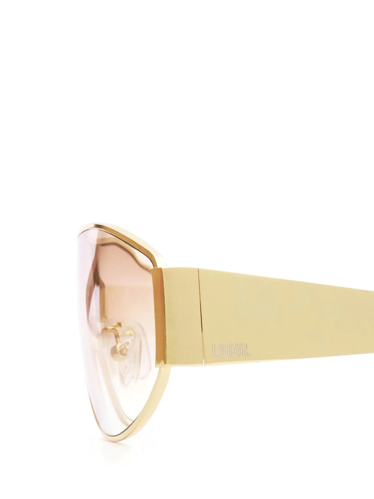 LSOUL C-DE Sunglasses Kính Râm Viền Kim Loại Gọng Acetate Tròng Resin Chống Tia UV SG26050006