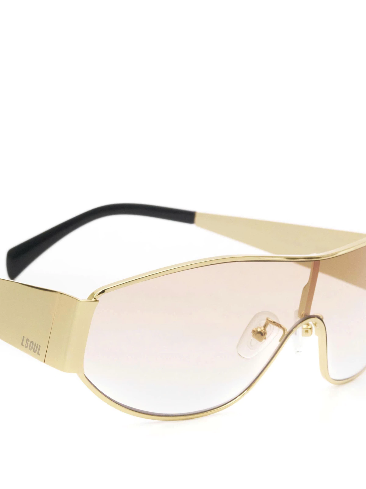 LSOUL C-DE Sunglasses Kính Râm Viền Kim Loại Gọng Acetate Tròng Resin Chống Tia UV SG26050006