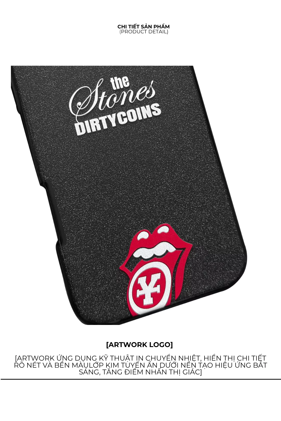 Ốp Lưng DirtyCoins The Stones Black