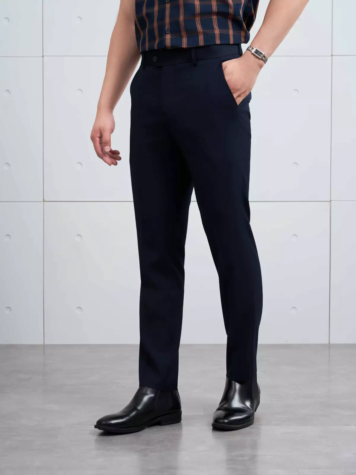Quần Tây Nam 5S FASHION Smart Trousers Chất Vải Cao Cấp Đứng Phom, Trẻ Trung M0QAU26035