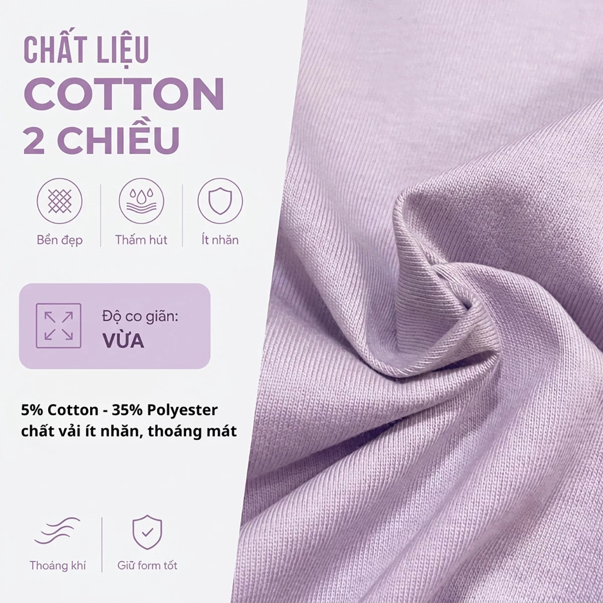 [VOUCHER 22%] Áo Thun Nữ Gmorning - GUMAC Form Regular Cổ Tròn Tay Ngắn In Chữ Basic YATG06069