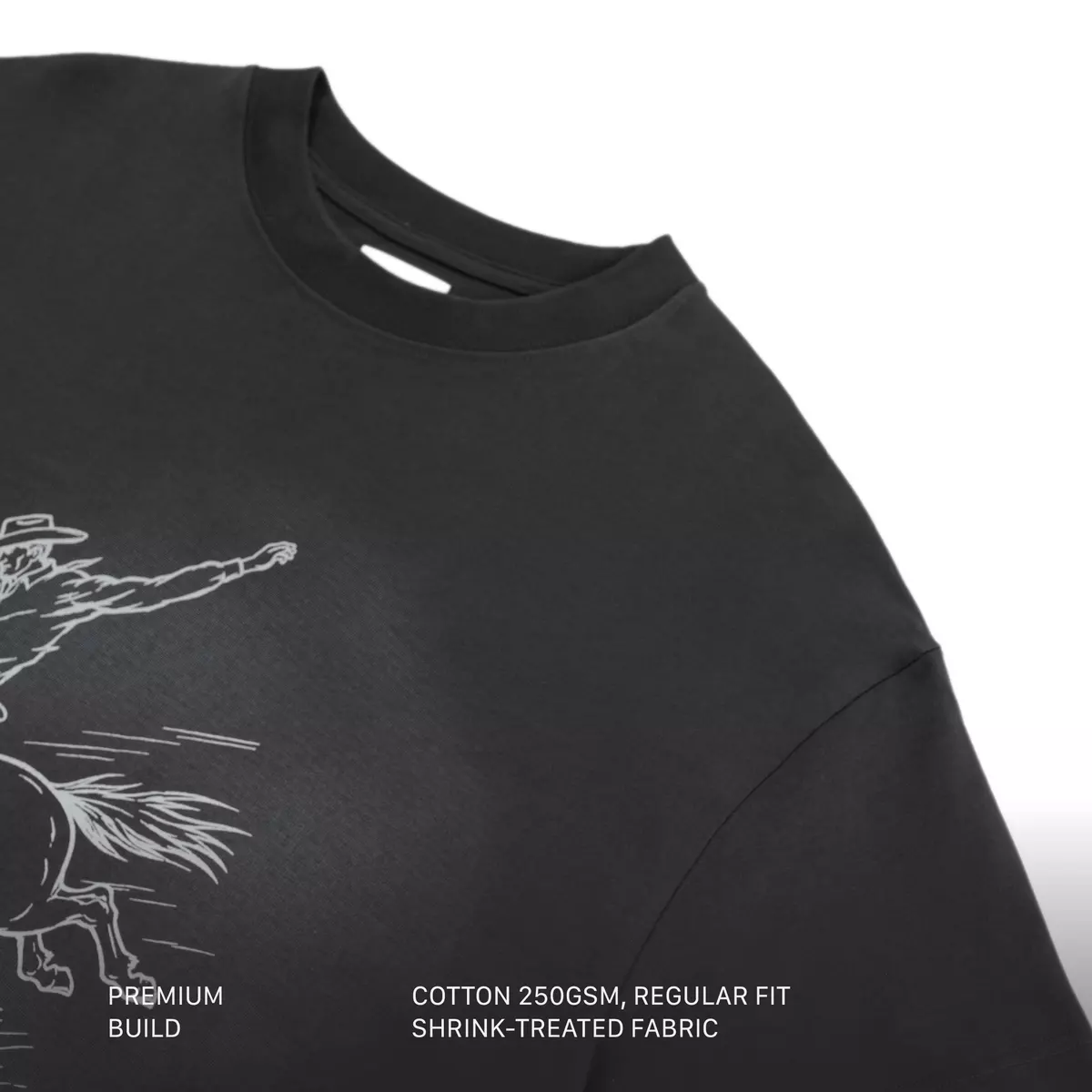 Áo Thun Boxy SNAZZY Unisex Nam Nữ Chất Liệu Cotton Chính Hãng - PHANTOM RIDER TEE
