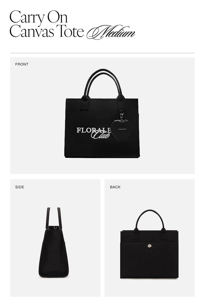 Túi xách Floralpunk Carry On Canvas Tote - Medium - Chất liệu canvas - Đeo chéo / xách tay / đeo vai