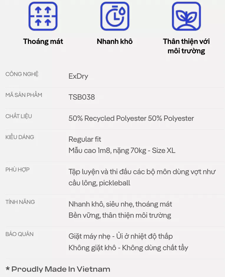 [TẶNG COMBO 2 TẤT]Áo thun Tshirt cầu lông nam Graphic Slash Smash Energy chất mát lạnh, thoáng khí, nhanh khô Coolmate