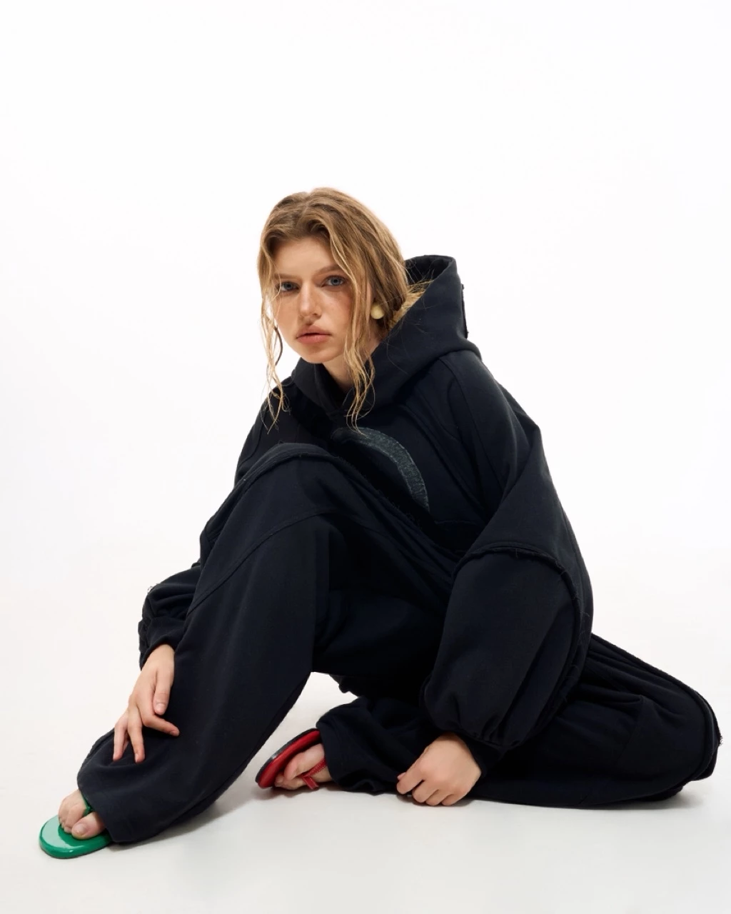 Áo Hoodie InsaneClo HALO HOODIE Form Boxy Unisex Chất Liệu Chân Cua Cotton