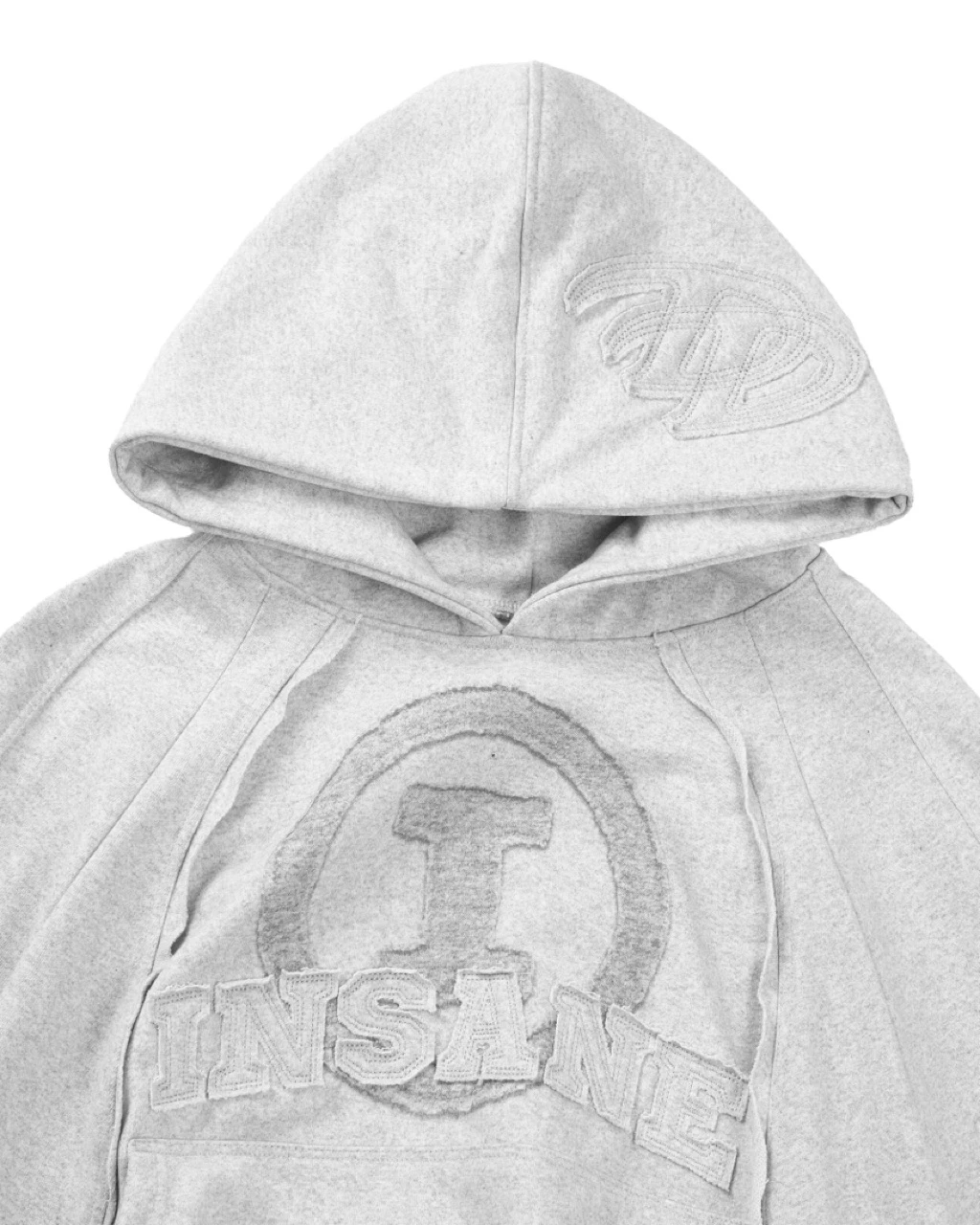 Áo Hoodie InsaneClo HALO HOODIE Form Boxy Unisex Chất Liệu Chân Cua Cotton