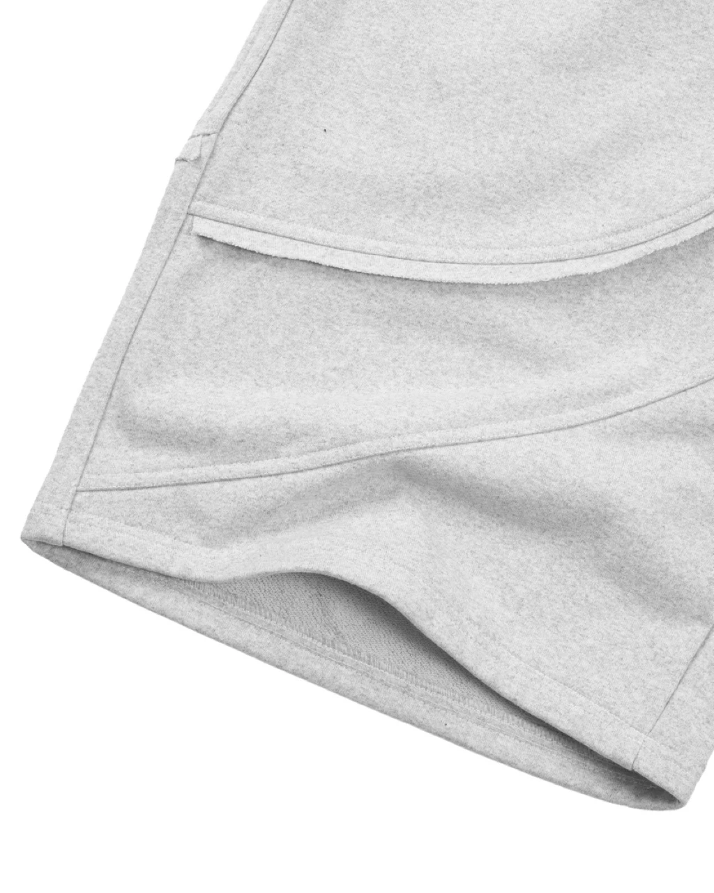 Quần Lửng InsaneClo HALO SWEATJORTS Form Dài Qua Gối Unisex Chất Liệu Chân Cua Cotton
