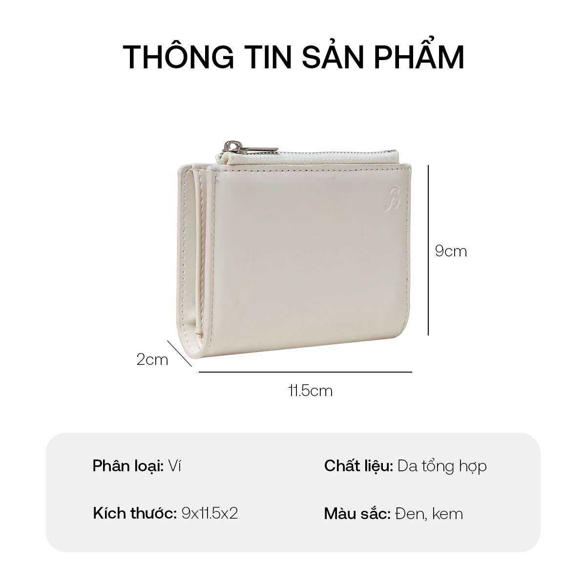 Ví Da Dáng Đứng Nam Nữ BAMA Compact Wallet Bóp Da Cao Cấp Unisex Bền Đẹp Nhiều Ngăn Dùng Hằng Ngày