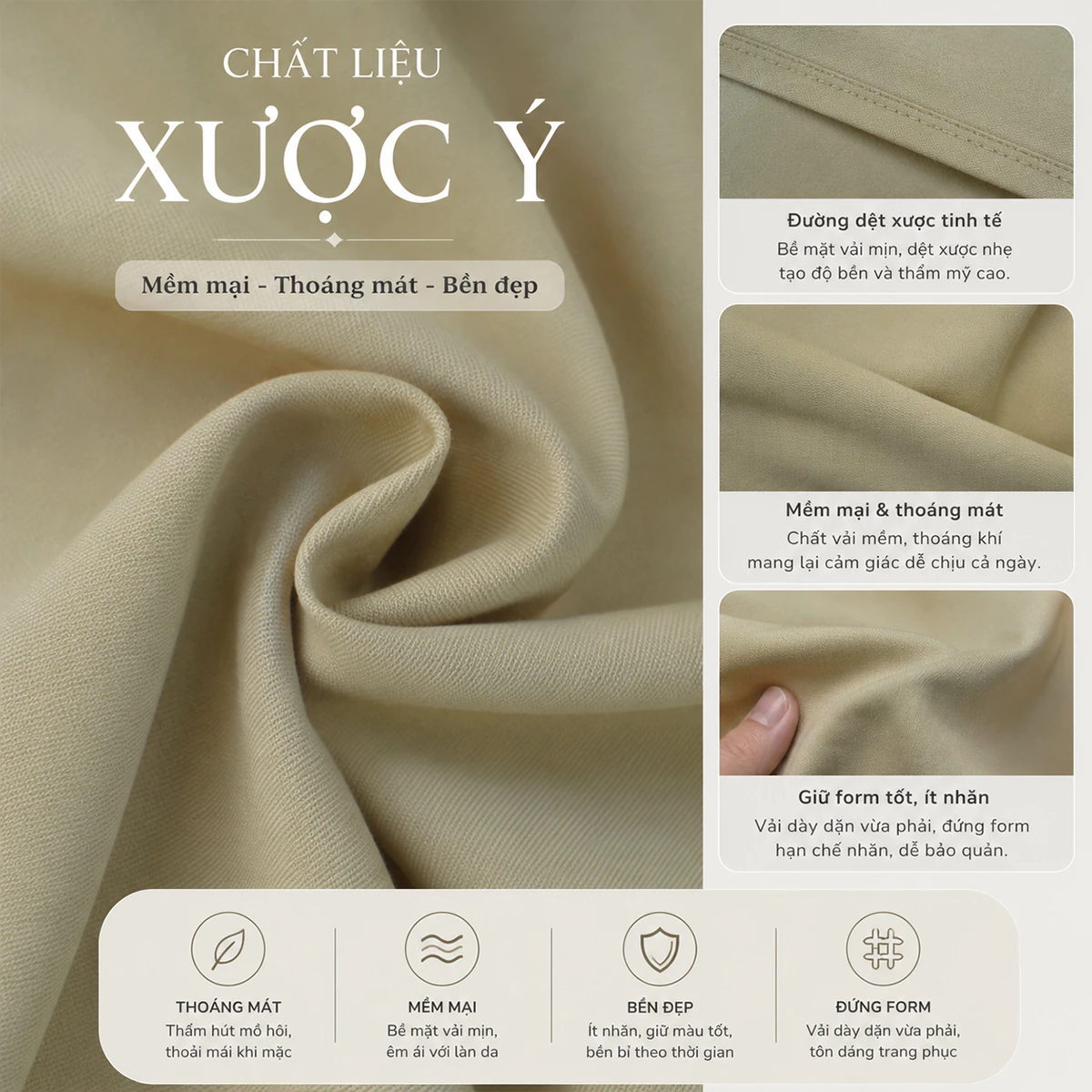 [VOUCHER 22%] Set lẻ Áo Peplum Nữ GUMAC Cổ V Tôn Dáng LAG06033 - Chân Váy Nữ GUMAC Form A Thanh Lịch Dễ Phối Đồ LVG06034